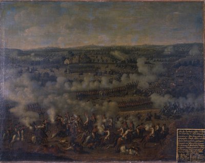 The Battle of Rossbach, 1757 by German School